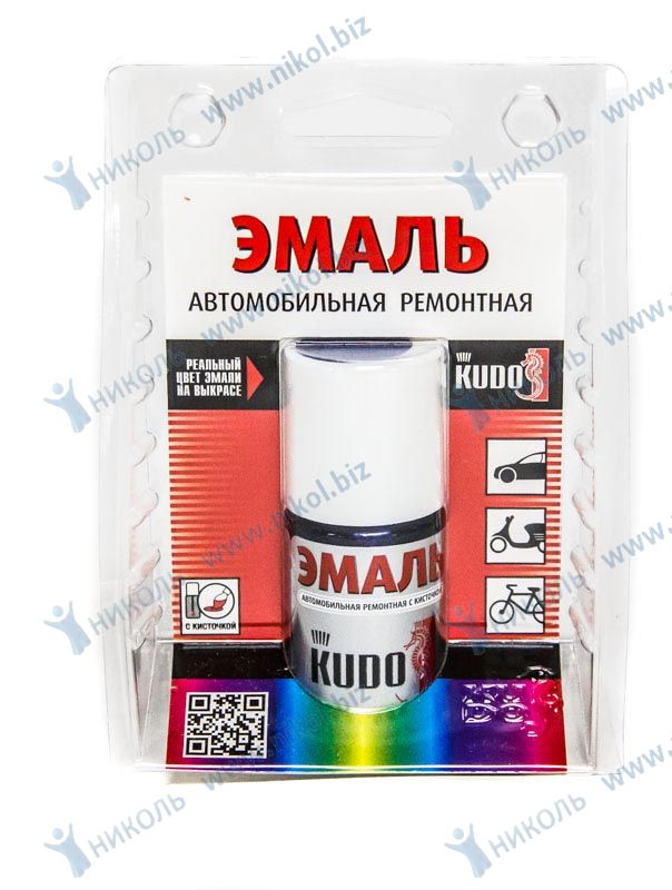 Краска с кисточкой Kudo "Мускари 426" (металлик)*
