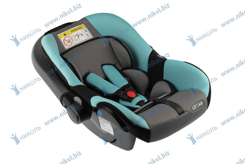 Кресло детское LECAR 006-G 0+ группа (0- серый/бирюзовый