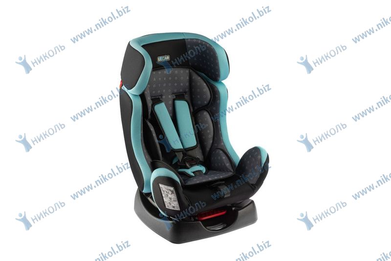 Кресло детское LECAR 007-G 0-1-2 (0- серый принт/бирюзовый