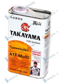 Масло ATF TAKAYAMA Transmission ATF Multi жесть