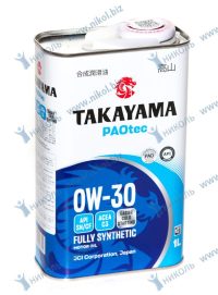 Масло TAKAYAMA PAOtec 0W30 C3 SN/CF с жесть