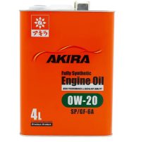 Масло моторное AKIRA 0W-20 ENGINE OIL синтетическое FS SP/GF-6A
