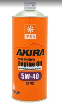 Масло моторное Akira 5W-40 ENGINE OIL синтетическое FS SP/CF/GF-6 Япония