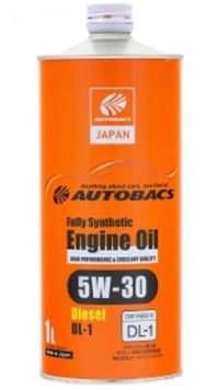 Масло моторное AUTOBACS 5W-30 ENGINE OIL FS DIESEL DL-1 синтетическое