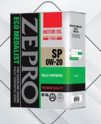 Масло моторное IDEMITSU 0W-20 ZEPRO ECO MEDALIST синтетическое SP/GF-6A SN / 0W20