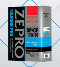 Масло моторное IDEMITSU 0W-30 ZEPRO TOURING PRO синтетическое SP/CF/GF-6A Корея