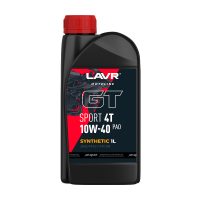 Масло моторное Lavr 10W-40 MOTO GT SPORT 4T / 10W40 Ln7727