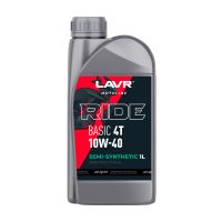 Масло моторное Lavr 10W-40 MOTO Ride Basic 4T SL Ln7749