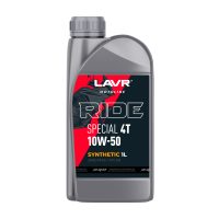 Масло моторное Lavr 10W-50 MOTO Ride Special 4T SN Ln7791