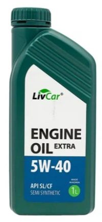 Масло моторное Livcar 5W-40 ENGINE OIL EXTRA синтетическое SL/CF