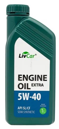 Масло моторное Livcar 5W-40 ENGINE OIL EXTRA синтетическое SL/CF