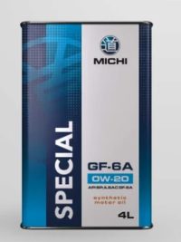 Масло моторное Michi 0W-20 Special GF-6A синтетическое