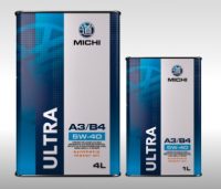 Масло моторное Michi 5W-40 Ultra SN/CF A3/B4 синтетическое