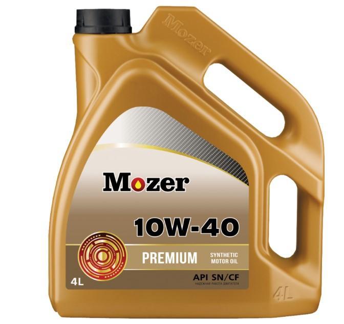 Масло моторное MOZER 10W-40 Premium SN/CF синтетическое / 10W40