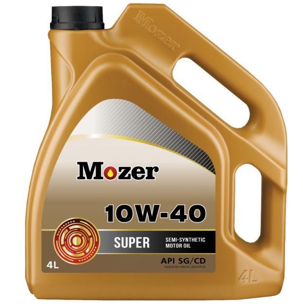 Масло моторное MOZER 10W-40 Super SG/CD полусинтетическое / 10W40