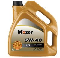 Масло моторное MOZER 5W-40 Luxe SL/CF полусинтетическое / 5W40