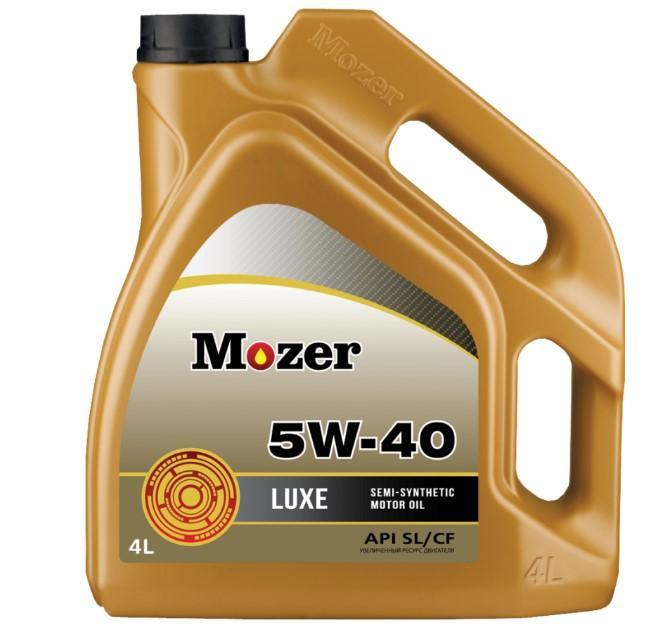Масло моторное MOZER 5W-40 Luxe SL/CF полусинтетическое / 5W40