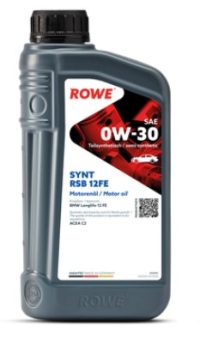 Масло моторное ROWE HIGHTEC SYNT RSB 12FE, MB-Freigabe 227.61/229, A5/B5,C2, SP Plus, GF-5/-6A, Ford WSS-M2C950-A 0W-30 синтетическое / 0W30