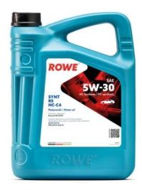 Масло моторное ROWE HIGHTEC SYNT RS HC-C1 5W-30 ACEA C3,C4,MB 229.51/226.51Renault RN 0720 / 5W30