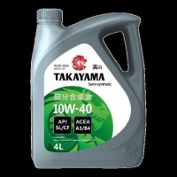 Масло моторное Takayama 10W-40 API SL/СF п/синтетическое пластик / 10W40