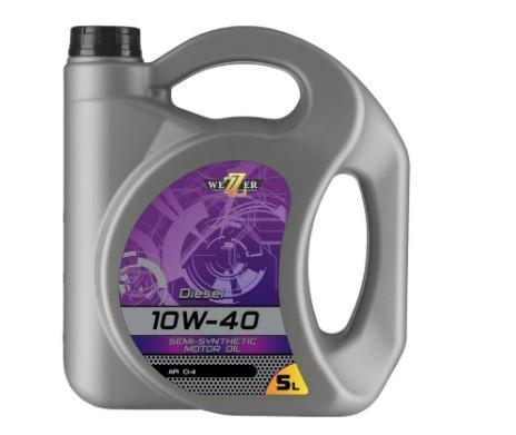 Масло моторное WEZZER 10W-40 дизель CI-4 полусинтетическое / 10W40