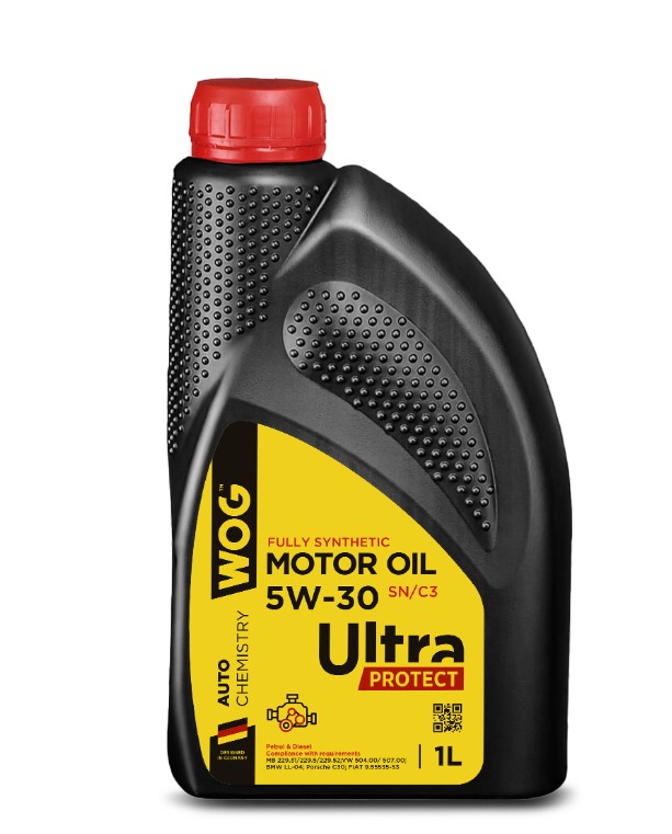 Масло моторное WOG 5W-30 Ultra Protect SN C3 синтетическое