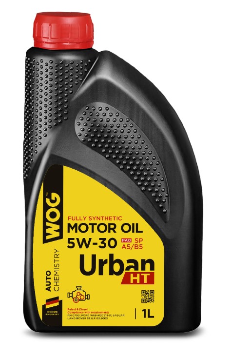 Масло моторное WOG 5W-30 Urban HT PAO SP A5/B5 синтетическое