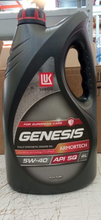 Масло моторное Лукойл Genesis Armortech 5/40 SQ/CF VW 502.00/505.00 синтетическое