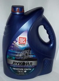 Масло моторное Лукойл авангард / LUKOIL AVANTGARDE 5W-40 ультра дизель CI-4/SL п/синтетическое / 5W40
