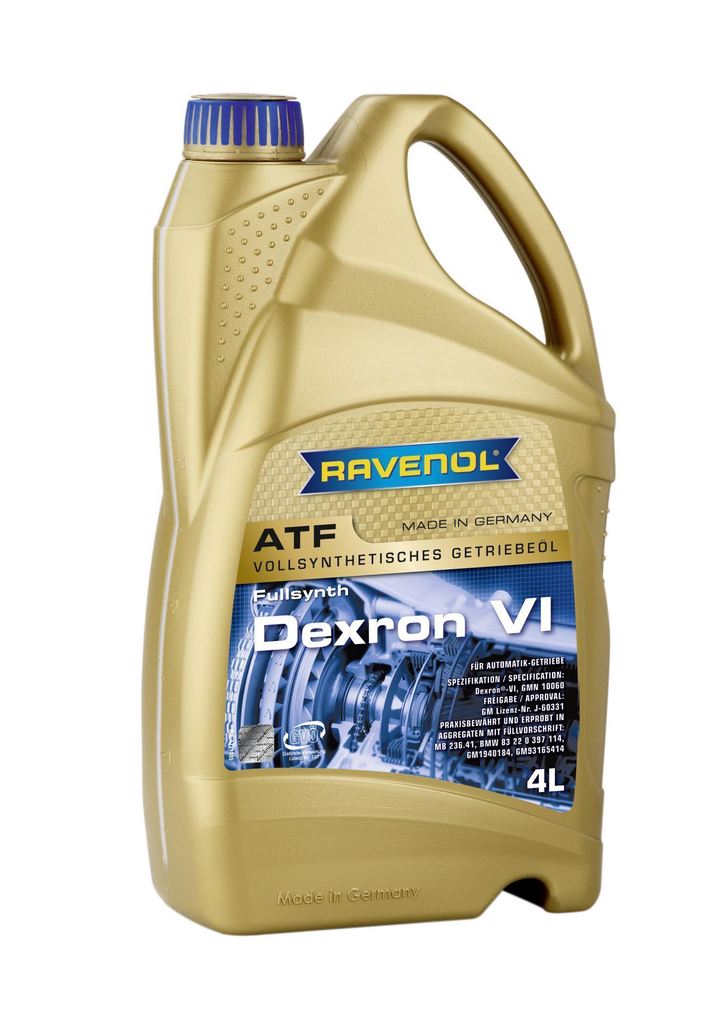 Масло трансмиссионное Ravenol ATF Dexron D II минеральное