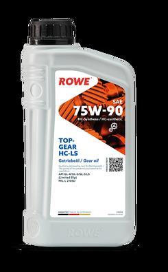 Масло трансмиссионное ROWE 75W-90 Hightec TopGear API GL-4/GL-5/GL-5 LS синтетическое / 75W90