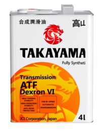 Масло трансмиссионное Takayama ATF Dexron VI