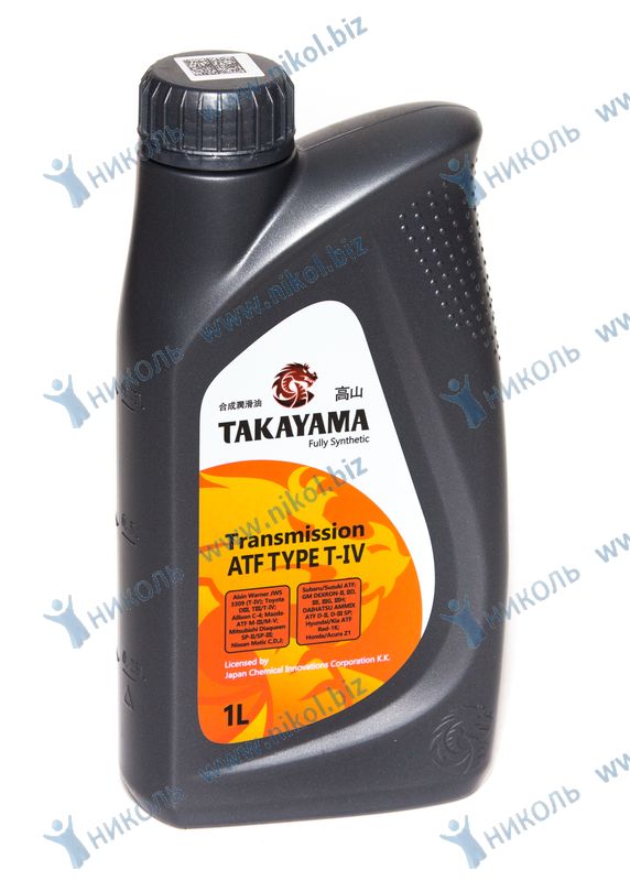 Масло трансмиссионное Takayama ATF Type T-IV