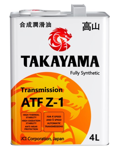 Масло трансмиссионное Takayama ATF Z-1