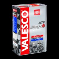 Масло трансмиссионное VALESCO ATF Dexron VI синтетическое TOYOTA TYPE WS (JWS 3324) BMW 83 22 0 397 114 HYUNDAI/KIA SP-IV/ SPH-IV NISSAN MATIC FLUED S MB 236.12, 236.14, 236.15 236.41 MAZDA FZ, MITSUBISHI ATF-J3 SP-IV, LAND ROVER Lr0022460 TYK500