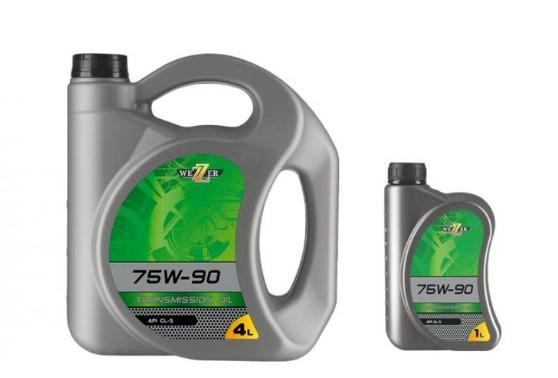 Масло трансмиссионное WEZZER 75W-90 GL-4 минеральное / 75W90