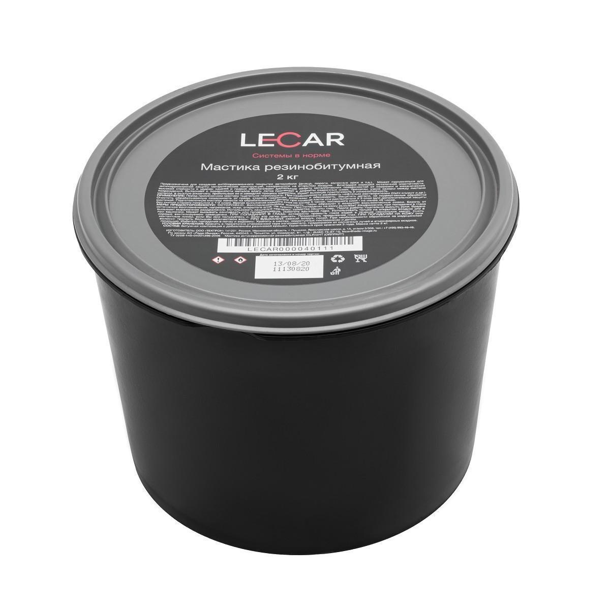 Мастика резинобитумная Lecar