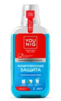 Ополаскиватель для полости рта YOUNIQ Комплексная защита,