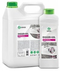 Очиститель для канализации Grass Digger Gel щелочное средство