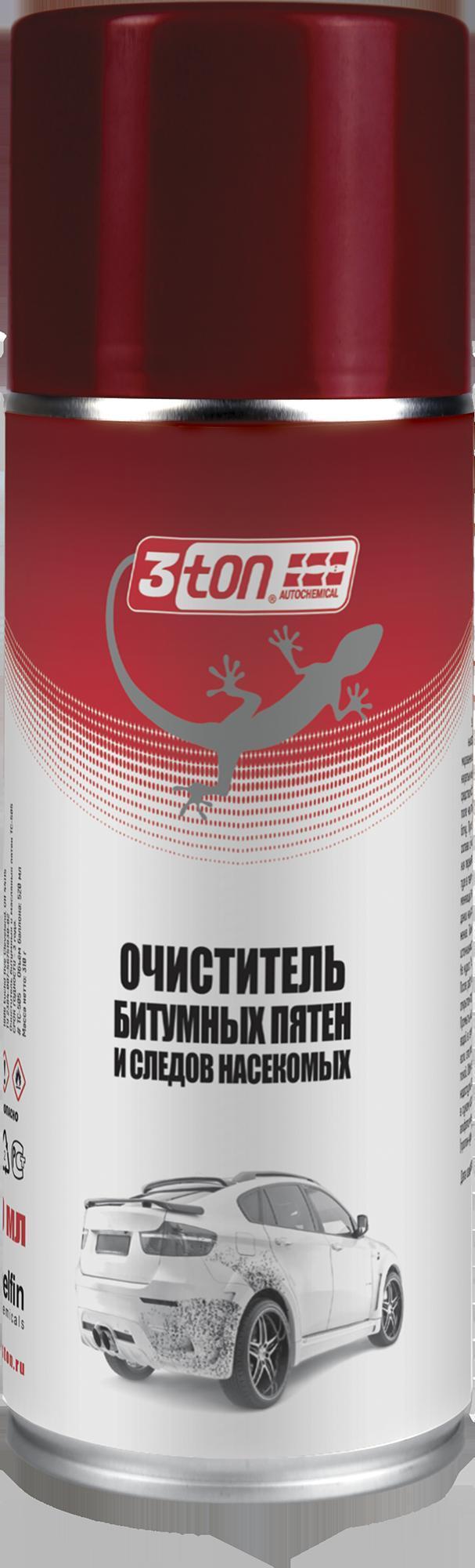 Очиститель кузова 3TON от битумных пятен и следов насекомых аэрозоль