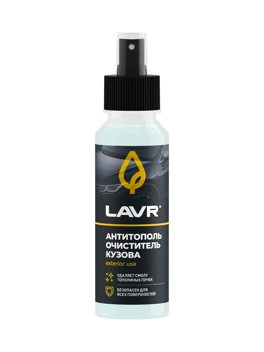 Очиститель кузова Lavr антитополь спрей LN2400