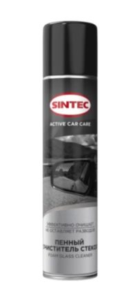 Очиститель стекол Sintec пенный Foam Glass Cleaner аэрозоль