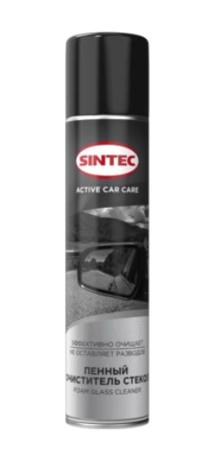 Очиститель стекол Sintec пенный Foam Glass Cleaner аэрозоль
