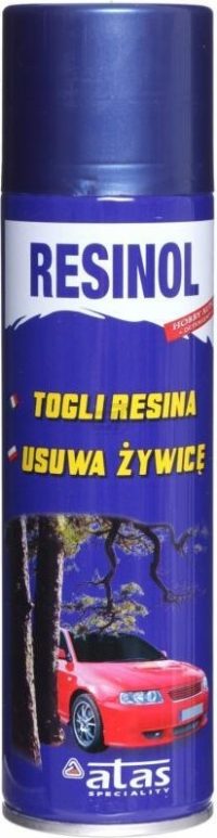 Очиститель стекол и лакокрасочного покрытия Atas RESINOL от смолы аэрозоль