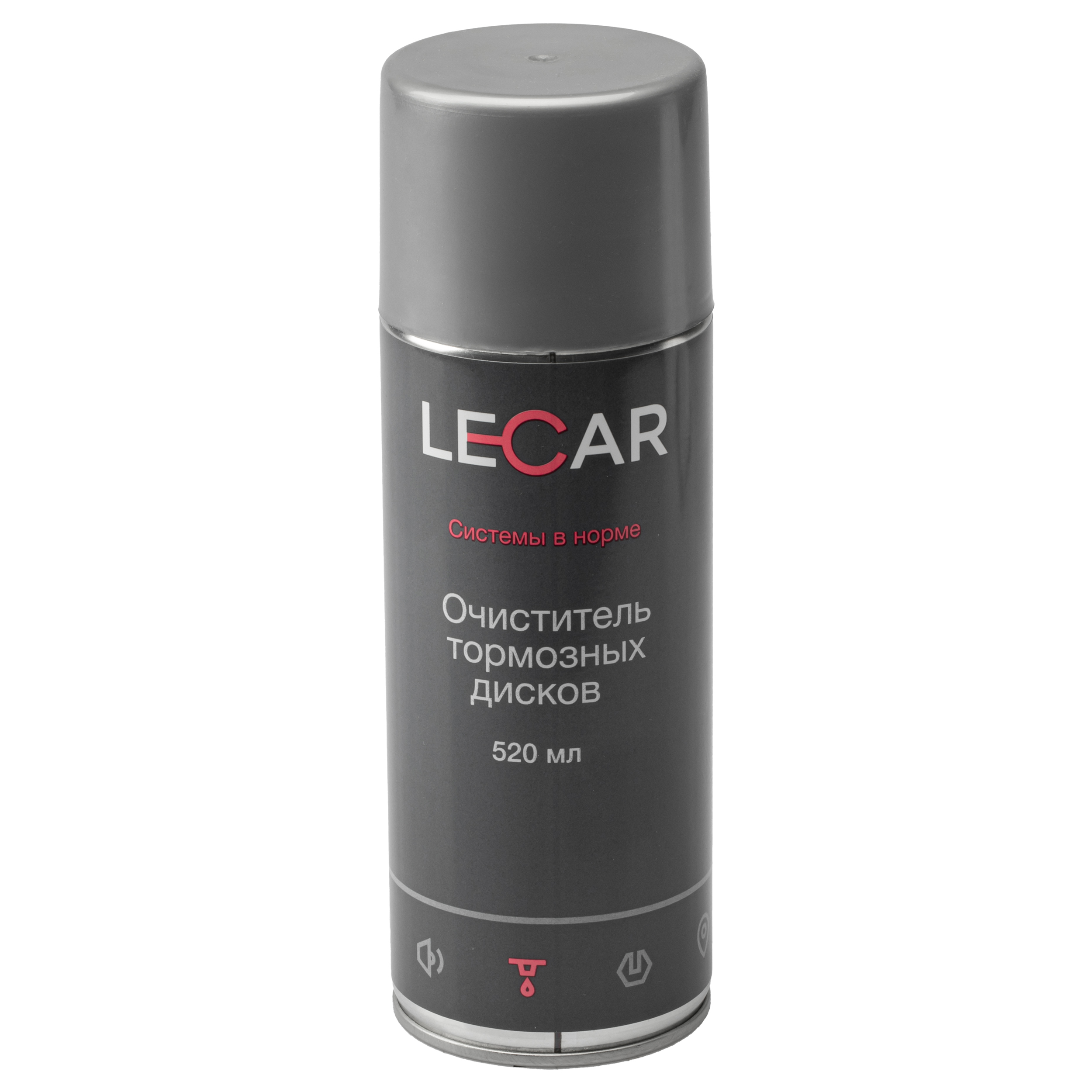 Очиститель тормозных дисков Lecar (аэрозоль)