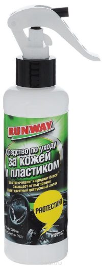 Очиститель универсальный по уходу за кожей и пластиком Runway