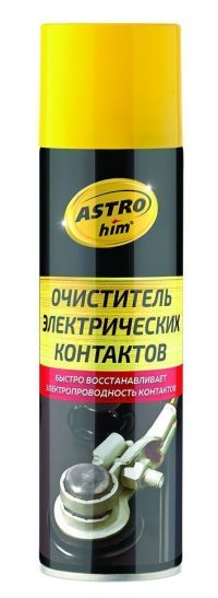 Очиститель электроконтактов Астрохим аэрозоль АС-432