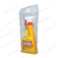 Полироль KANGAROO матовый (кож.,рез.,пласт.) Leather и Tire Wax Low Gloss,