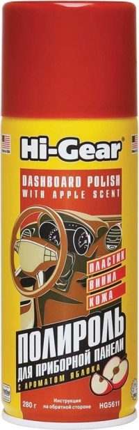 Полироль пластика HI-Gear защита яблоко 284 г