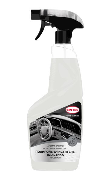 Полироль пластика Sintec Polish Mat ваниль спрей